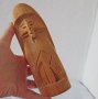 Дървена фигура, дърворезба, човек, палач, снимка 7