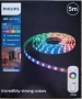 НОВА LED лента Philips 5м RGB 24W 1500lm – с дистанционно и режими, снимка 5