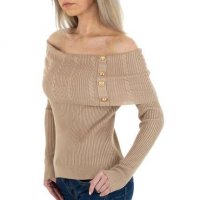 Ликвидация! Дамски плетен пуловер, 3цвята , снимка 11 - Блузи с дълъг ръкав и пуловери - 35180577