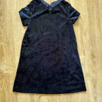 Детска рокля от плюш H&M, снимка 1 - Детски рокли и поли - 44749802
