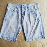 Мъжки дънков панталон Wrangler+ къс дънков панталон, снимка 6 - Панталони - 37205259