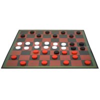 Игра 3 в 1 –270726 шах, дама и шашки с платно с размери 46.5х46.5 см, снимка 3 - Шах и табла - 35652754