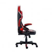 Геймърски стол Inaza Gritstone Черно - Червен Ергономичен Gaming chair, снимка 4 - Столове - 35578265