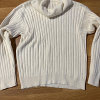 Бяла блуза , снимка 3 - Блузи с дълъг ръкав и пуловери - 44297328