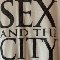 Sex And The City Бяла тениска L размер 100% памук 🤍, снимка 2 - Тениски - 44326981