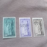 Пощенски марки 1949 Италия зана Триест А, снимка 1 - Филателия - 44490857