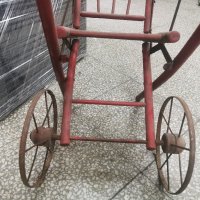 Много стара детска дървена количка, снимка 11 - Други ценни предмети - 31354894