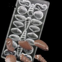 Морско Дъно морски пластмасова форма Поликарбонатна отливка калъп Шоколадови бонбони пралини, снимка 4 - Форми - 37075688