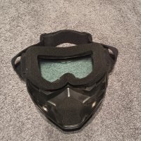 AIRSOFT mask full face-предпазна маска за Еърсофт -55лв, снимка 5 - Спортна екипировка - 38461360