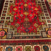 Персийски  килим ръчно тъкан, снимка 3 - Килими - 38116542