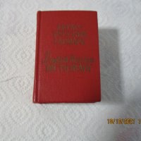 Продавам Миниатурен Разговорник Руско - Английски, снимка 1 - Чуждоезиково обучение, речници - 34481274