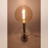 Ретро настолна лампа, снимка 4 - Антикварни и старинни предмети - 44681842