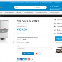 Соларен инвертор ABB PVI-3.0-TL 3600W еднофазен, снимка 8 - Други инструменти - 39712961