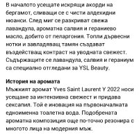 Мъжки парфюм Yves Saint Laurent Y 100ml edt, снимка 4 - Мъжки парфюми - 44216914