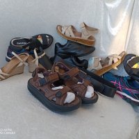 дамски сандали, 100% естествена кожа - и отвън и отвътре+ стелката от естествена кожа , 36 - 37, снимка 14 - Сандали - 44148711