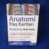 Учебни карти анатомия ANATOMI FLAS KARTLARI медицина турско издадетлство, снимка 2 - Ученически пособия, канцеларски материали - 42759044