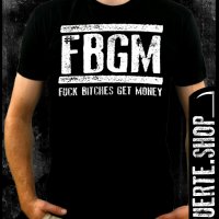 Тениска с щампа FBGM, снимка 1 - Тениски - 36631642