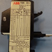 термично реле ABB T25 DU 2.4A thermal relay, снимка 6 - Резервни части за машини - 37506552