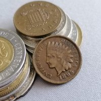 Монета - САЩ - 1 цент | 1895г., снимка 2 - Нумизматика и бонистика - 37701014