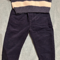 Джинси/дънки с пуловер ZARA, 92 (18-24), снимка 4 - Детски комплекти - 44708599