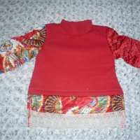 Дънково яке, жилетка, рокли и клинчета, снимка 6 - Детски якета и елеци - 34046351