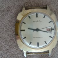 Антикварен немски часовник Ruhla, снимка 1 - Антикварни и старинни предмети - 38237917
