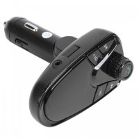 M1 CAR FM трансмитер, 2xUSB, Bluetooth, Hands Free, Micro SD, 1.3 " LCD, снимка 5 - Аксесоари и консумативи - 42274995