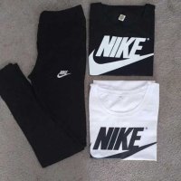 Nike дамски комплекти клин и тениска реплика, снимка 5 - Спортни екипи - 31380642