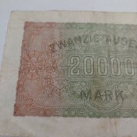 Райх банкнота - Германия - 20 000марки / 1923 година - 17986, снимка 10 - Нумизматика и бонистика - 31029947
