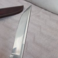 Ловен нож от стомана S390, снимка 1 - Ножове - 44325587
