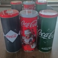 Метални кутии Кока Кола Coca cola , снимка 1 - Кутии за съхранение - 40859148