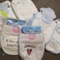 Нови памучни бебешки лигавници, снимка 1 - Други - 37056396