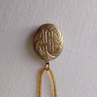 Пандетив, медальон мътерял дубле със позлата, снимка 17 - Антикварни и старинни предмети - 42915350