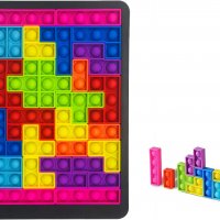 Забавна игра със строителни блокчета / Block Building Game / Play Create - 27 части, снимка 6 - Образователни игри - 37938245