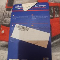 Aiino Italy  - Зарядно за кола Samsung 2USB; Изход 4,8A,НОВО, снимка 2 - Зарядни за кола - 35483769