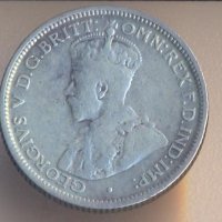 Австралия 6 пенса 1911 година, сребро, снимка 2 - Нумизматика и бонистика - 29227375