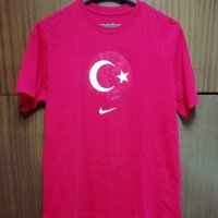 Турция Nike оригинална памучна тениска Turkey размер М, снимка 1 - Тениски - 44168074