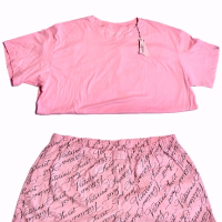Victoria’s Secret - пижама/комплект от две части, чисто нова, с етикетите, розов цвят, снимка 4 - Комплекти - 44560634