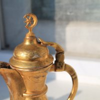 Кана за вода с шивачна позлата 19-ти век, снимка 8 - Антикварни и старинни предмети - 39920834