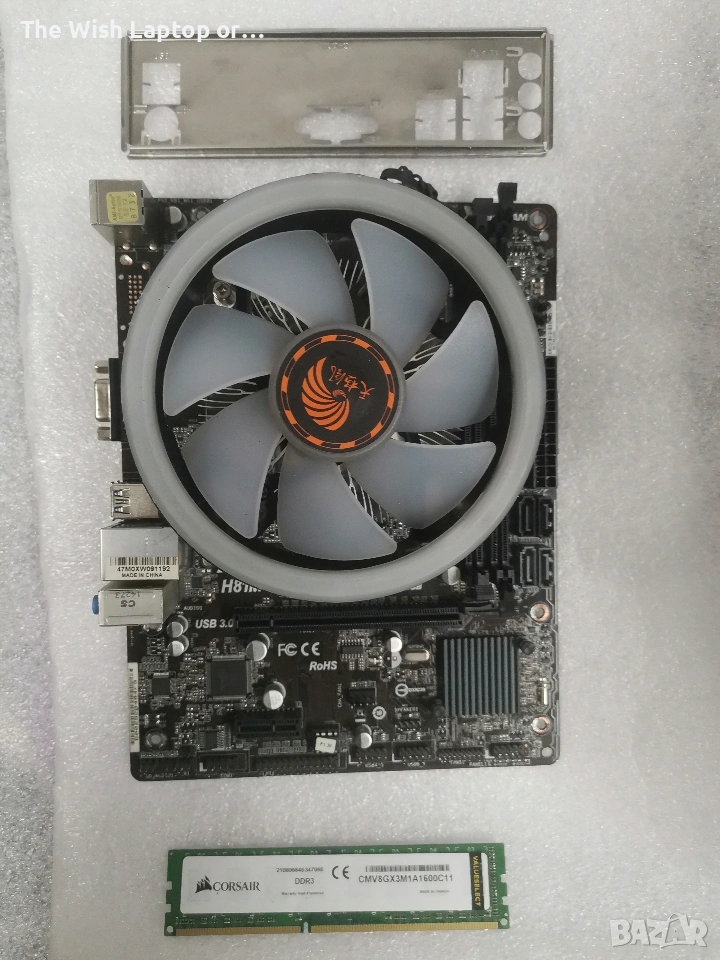 Asrock H81M VG4 процесор и рам, снимка 1