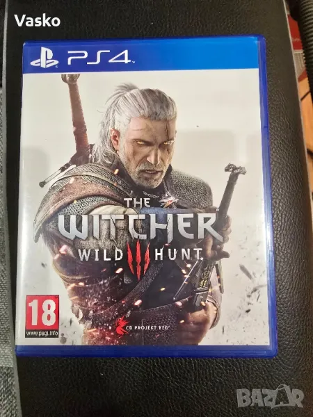 Продавам The Witcher Ps4, снимка 1