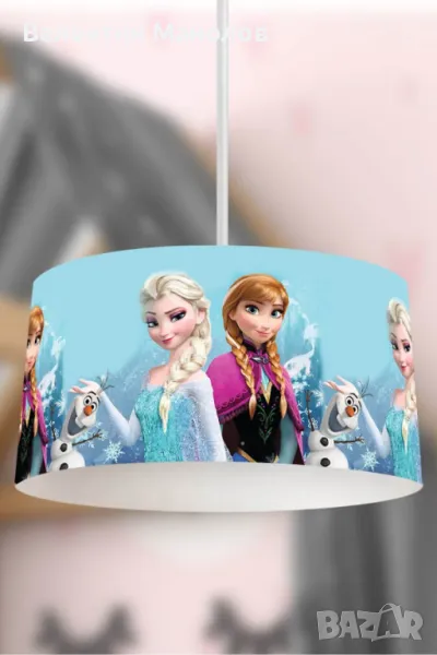 Детски Полилей DISNEY FROZEN 1xE27 230V, снимка 1