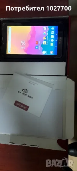 Таблет андроид Prestigio WIZE 3437 4G, снимка 1