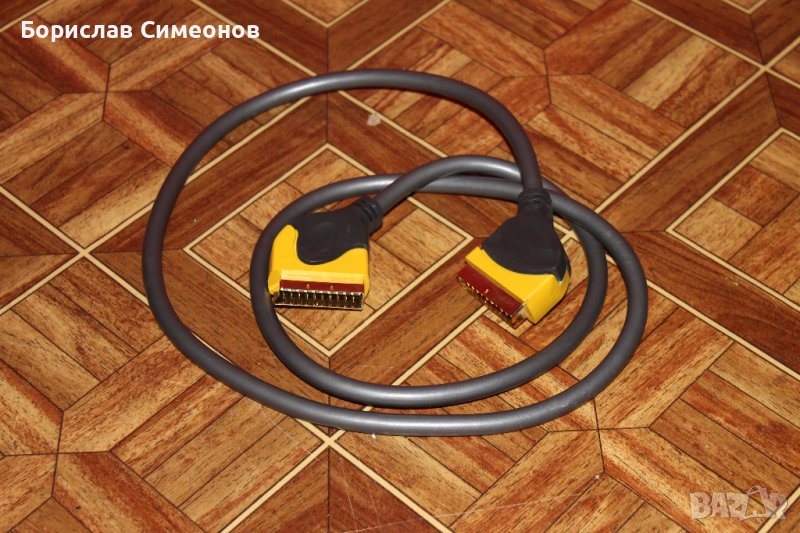 Аудио видео кабел SCART, снимка 1