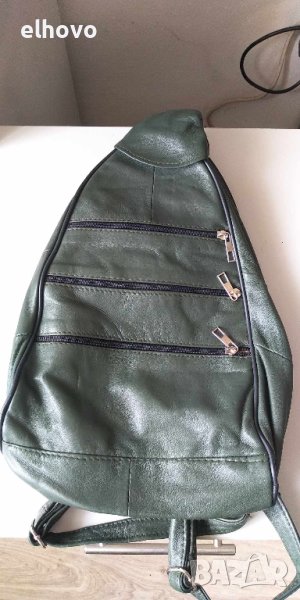 Дамска раница-естествена кожа, снимка 1