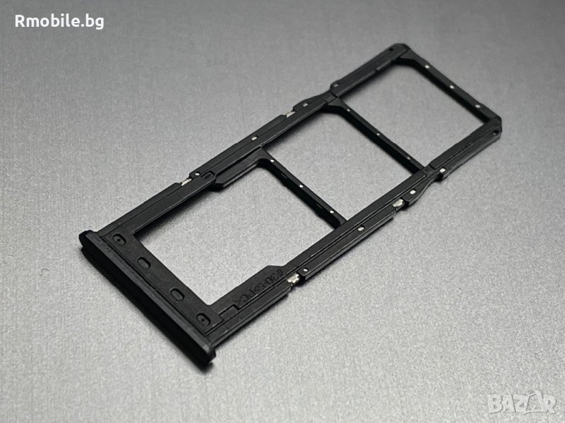 Сим държач за Samsung A12 черен, снимка 1