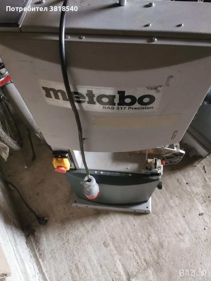 Metabo BAS 317 Precisio, преносим банциг, снимка 1