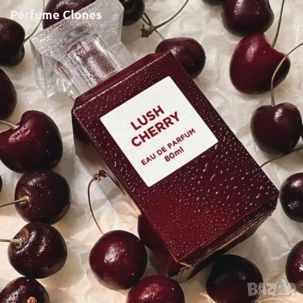   Дамски Парфюм  Lush Cherry  80 ml  EDP by Fragrance World (вдъхновен от Lost Cherry – Tom Ford), снимка 1