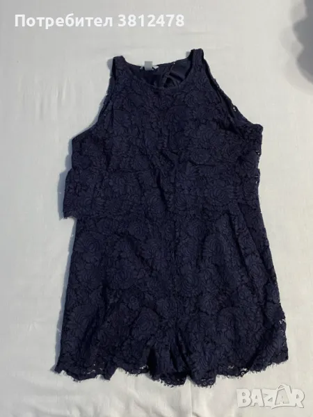 H&M Дамски дантелен гащеризон, снимка 1