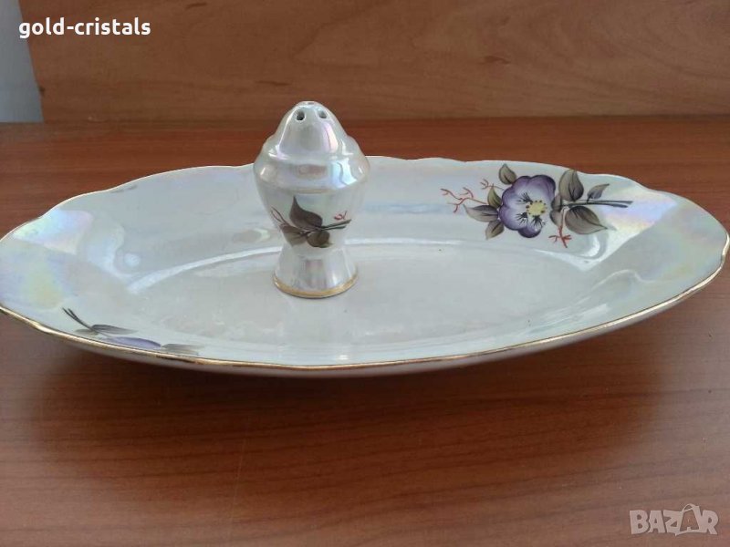 руски порцелан ръчно рисуван, снимка 1